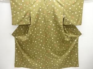 梅模様小紋着物